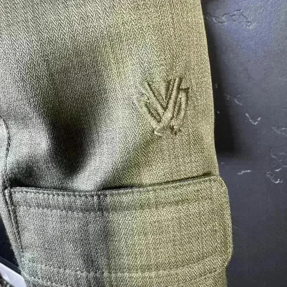 Burton White Collection Hunter Green Ski Jacket Purple Lining Medium DryRide - Picture 8 of 11